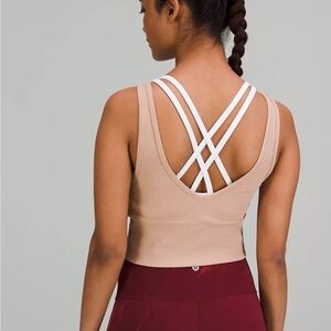 Lululemon Power pivot tank in red